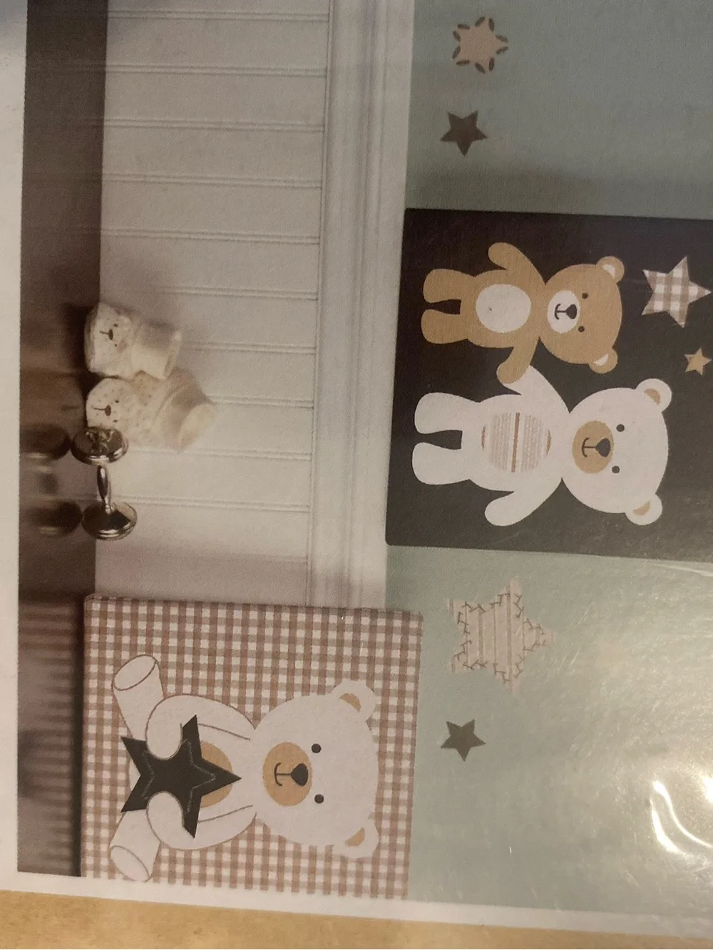 Carter's Wall Decals Baby Bear For  Nursery (2 Packs)